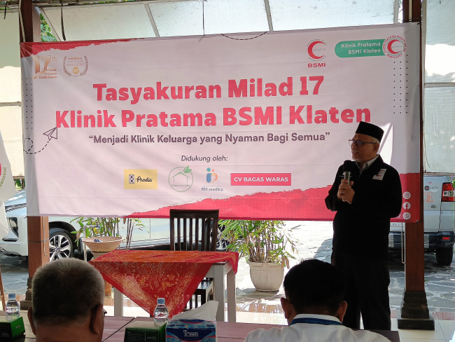Milad 17 Klinik BSMI Klaten, dari Pusat Rehabilitasi Gempa DIY-Jateng Hingga Berakreditasi Paripurna