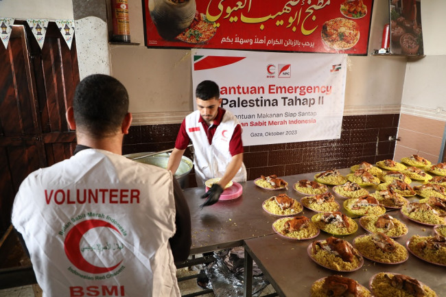 BSMI Telah Salurkan Obat-obatan dan Makanan Siap Saji ke Gaza