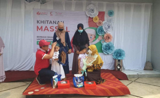 Milad ke-20, BSMI Sukabumi Gelar Baksos Khitanan Massal