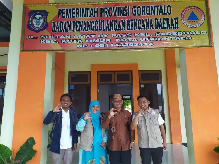 BSMI Audiensi dengan BPBD Gorontalo, Siap Bermitra dalam Penanggulangan Bencana