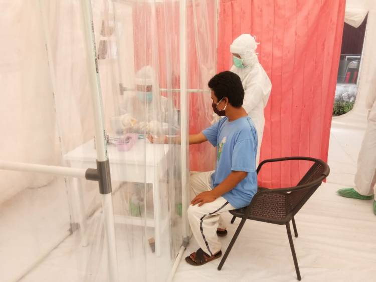 Milad ke-18, BSMI Gelar Baksos Swab PCR dan Rapid Test Covid19