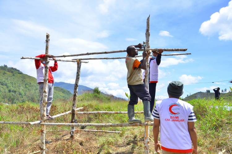 Mudahkan Kurban, BSMI Jayawijaya Bantu Warga Papua Jadi Peternak