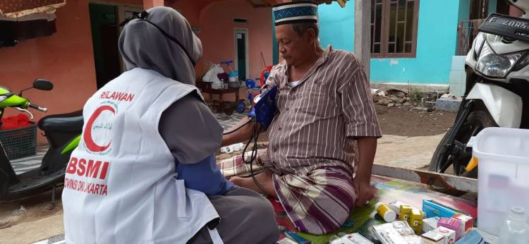 BSMI Dirikan Posko Kesehatan dan Bantuan Peralatan Dapur Banjir Bandang Sukabumi