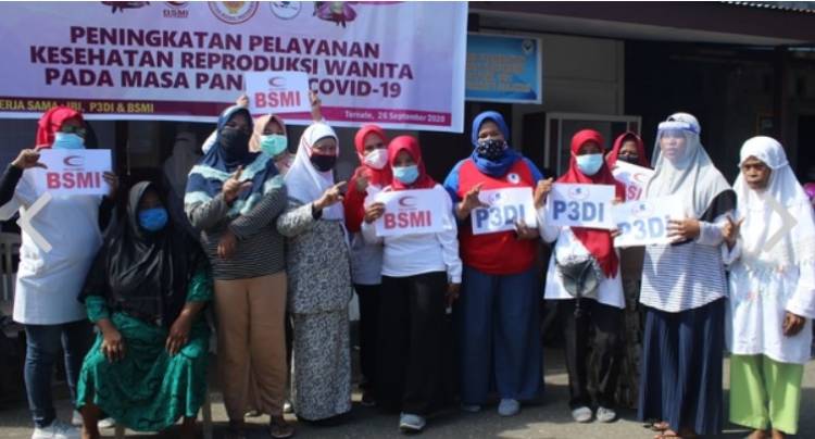 IBI dan P3DI Malut serta BSMI Ternate Lakukan Pelayanan Kesehatan Reproduksi