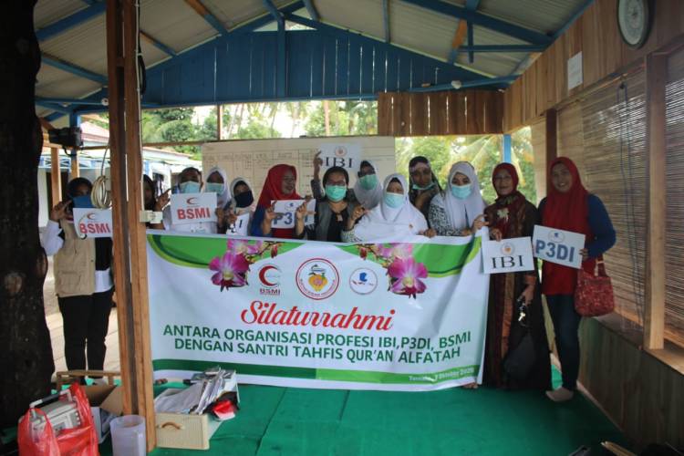IBI dan P3DI Malut Juga BSMI Ternate Silaturahmi Dengan Santri Tahfis Qur’an Al-Falah