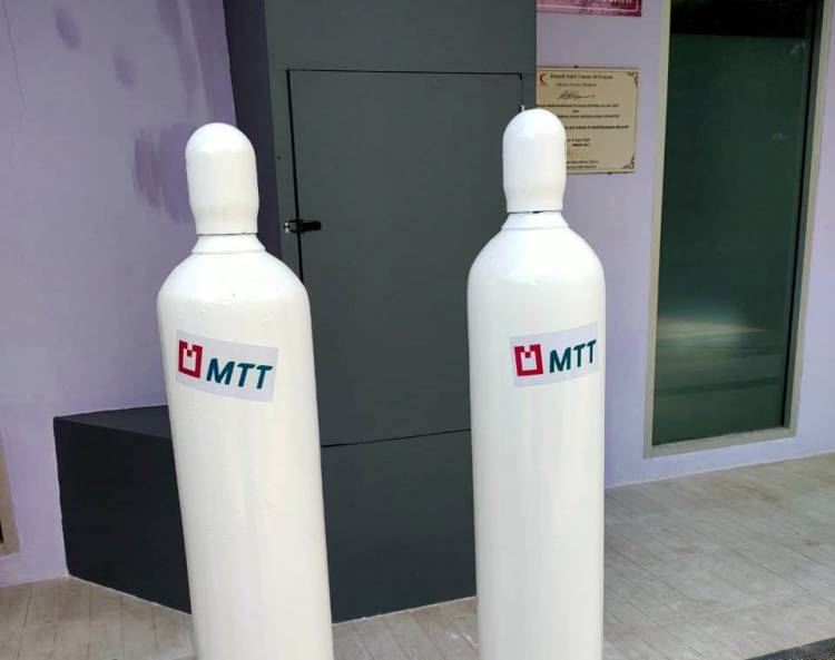 MTT Salurkan Oksigen dan Obat Covid-19 untuk RS Darurat Covid-19 BSMI