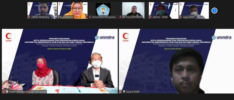 BSMI-Unindra Teken Kerjasama Pembuatan Jurnal Ilmiah Sosial Kemanusiaan