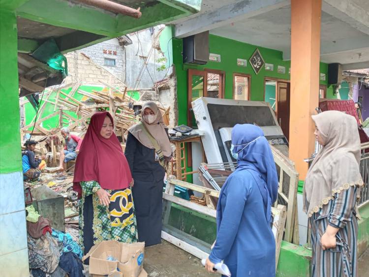 Respons Cepat BSMI Kab dan Kota Sukabumi Bantu Korban Banjir Besar