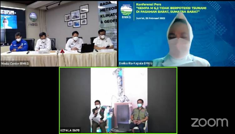 [UPDATE GEMPA PASAMAN] BNPB: Dua Meninggal, 20 Luka Serta Bangunan Rusak Berat dan Sedang di Pasaman Barat