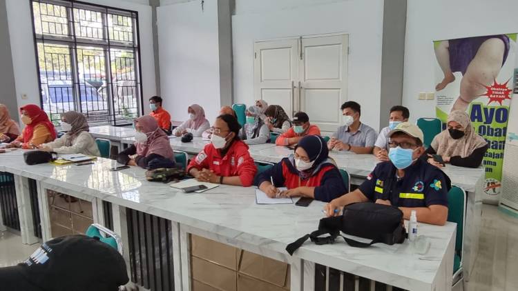 BSMI-Puskris Kemenkes RI Lakukan Koordinasi Semua Klaster Kesehatan di Pasaman Barat