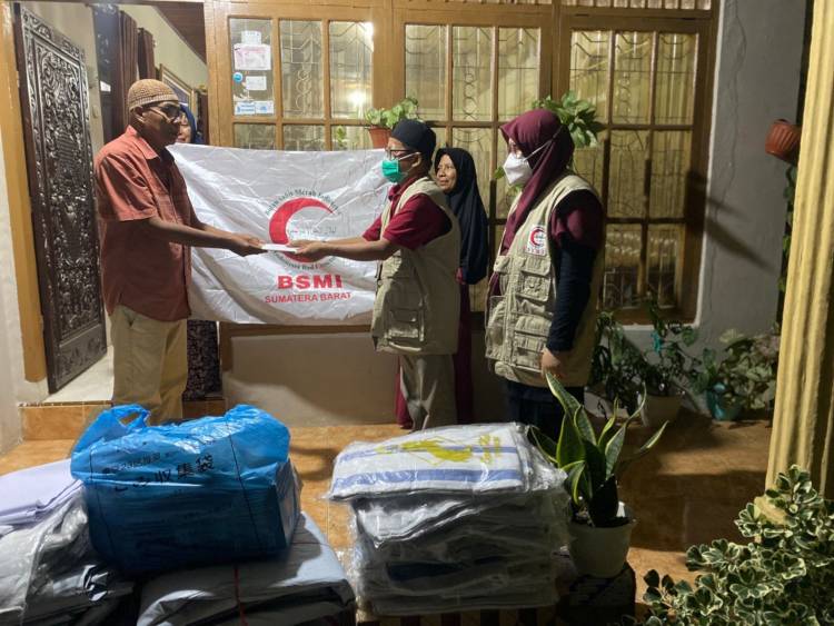 Respons Kebutuhan Penyintas, BSMI Dirikan Dapur Umum di Pasaman Barat