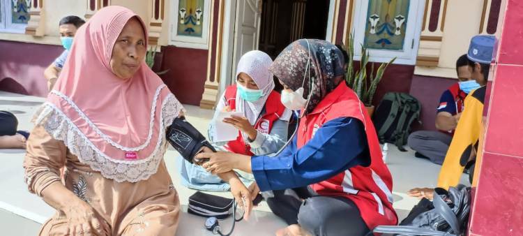 BSMI Adakan Pelayanan Kesehatan untuk Warga Terdampak Banjir Serang