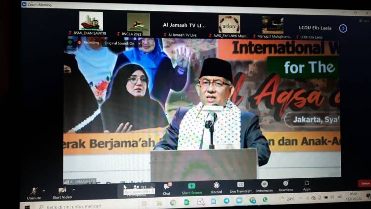 Relawan BSMI Hadiri Konferensi Perempuan Internasional untuk Pembebasan Al-Aqsa dan Palestina