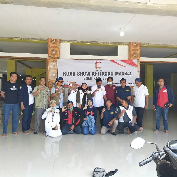 Road Show Khitan Massal BSMI Kab. Lebak Diapresiasi Pesantren