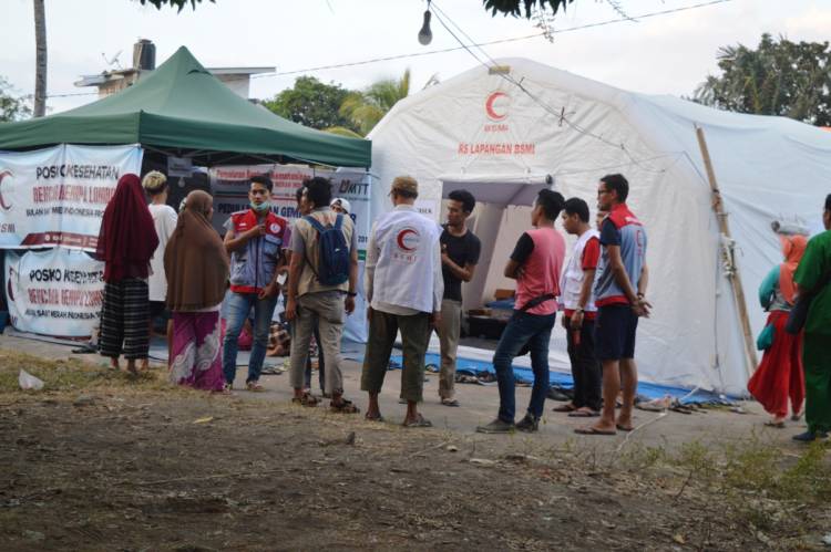 Gempa Goyang RSL BSMI, Relawan Berhamburan Keluar Tenda