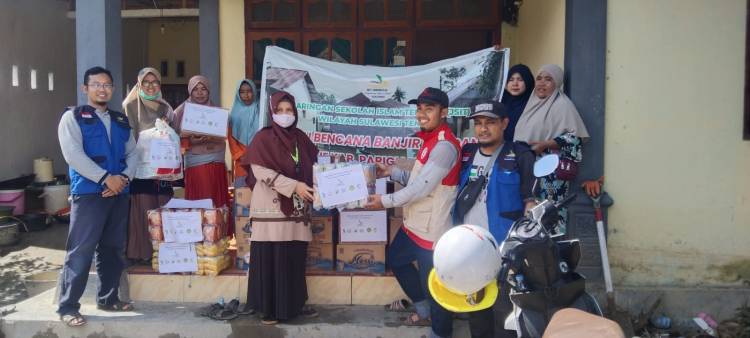 BSMI Sinergi JSIT Terjunkan Bantuan Bantu Korban Banjir Bandang Parigi