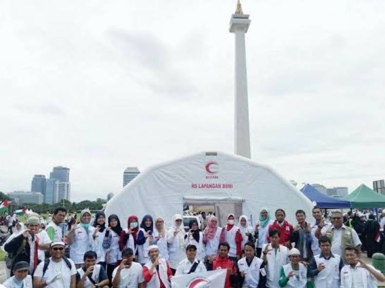 BSMI Siagakan Posko Kesehatan dan Relawan di Reuni 212