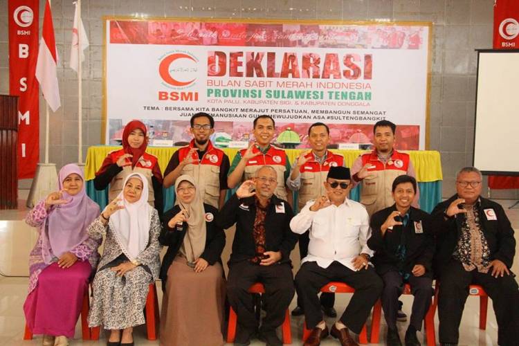 Kawal Sulteng Bangkit, Pengurus dan Klinik Permanen BSMI Diresmikan