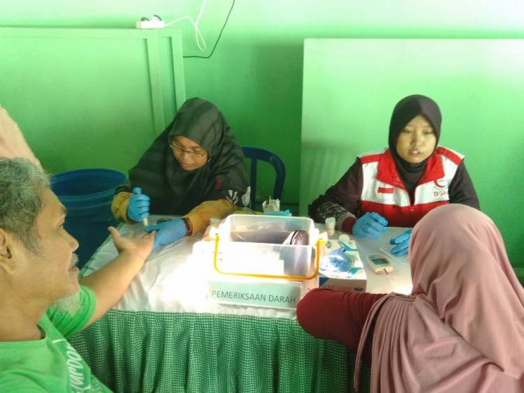 80 Warga Nikmati Layanan Kesehatan Gratis Yayasan Masjid Sadar dan BSMI Bali