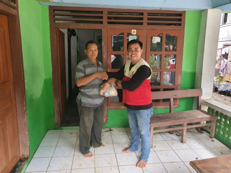 BSMI Bengkulu Terjun Bantu Korban Banjir Seluma