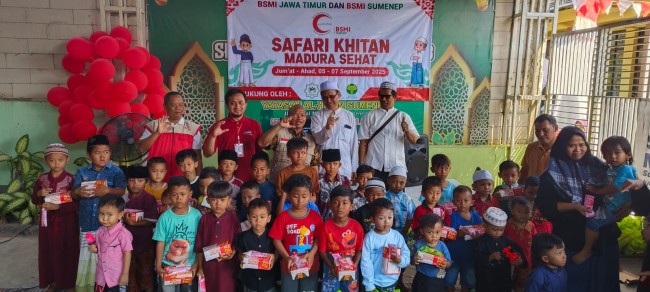 Khitanan Massal BSMI Jawa Timur, Safari Khitan Madura Sehat
