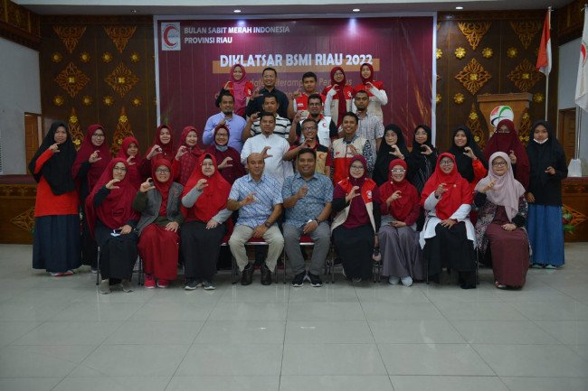 BSMI Riau Gelar Diklatsar untuk Relawan